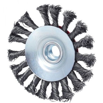 Brosse acier torsadé 0,5 mm, Ø 100 mm KSTOOLS - 3400048
