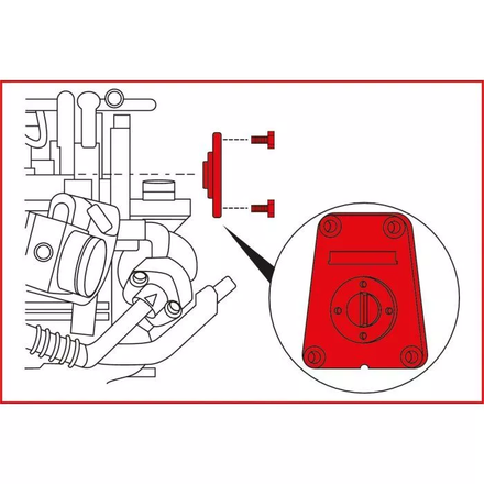 Jeu d'outils de calage moteur - Fiat (1.7D/TD) KSTOOLS - 4002000