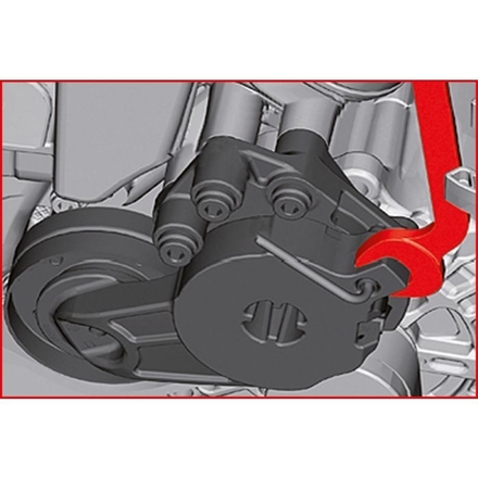 Clé de serrage et desserage pour galet tendeur automobile - VAG 1.4 TSI KSTOOLS - 4004300
