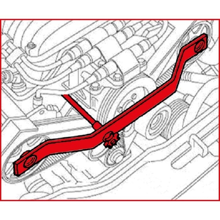 Outil de blocage pour double arbre à cames - Audi KSTOOLS - 4009012