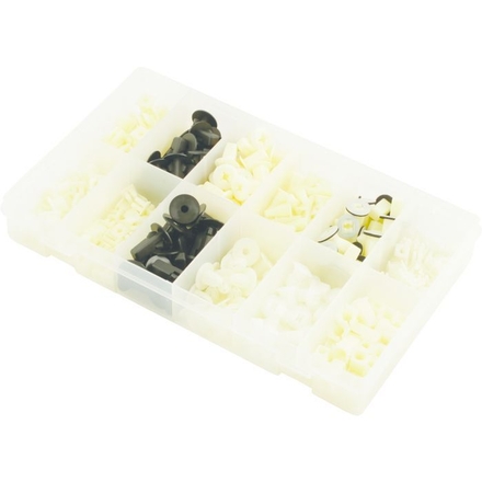Assortiment d'écrous de blocage plastiques, 350 pcs KSTOOLS - 4200925