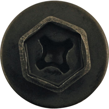 Vis en métal noire avec rondelle pour BMW - Ø 9,4 mm - 10 pcs KSTOOLS - 4201908
