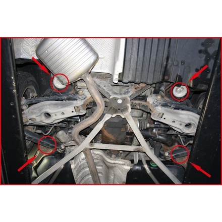 Outils pour silents blocs d'essieu arrière BMW KSTOOLS - 4400255