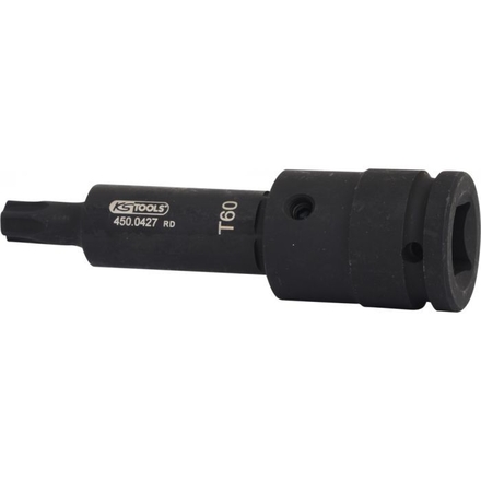 Douille tournevis à chocs TORX longue, T80 KSTOOLS - 4500443
