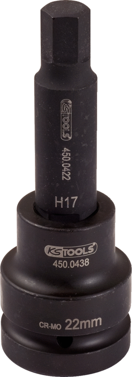 Douille longue à chocs 3/4'' mâle, 19 mm KS TOOLS - 450.0462