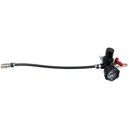 Adaptateur d'admission d'air pour turbocompresseur avec flexible et manomètre KSTOOLS - 460.2481