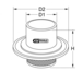 Outil de montage pour capteur ABS Volvo FM KSTOOLS - 4603965