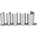 Jeu de douilles pour raccords de tuyaux coudés 3/8'', 5 pcs KSTOOLS - 4605085