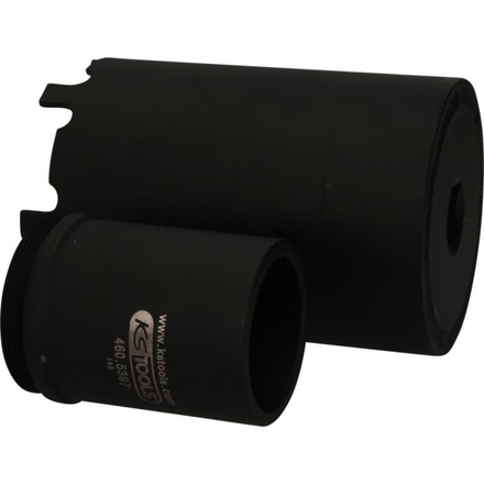Jeu de douille à 6 ergots Ø 88 mm avec tube de centrage pour Mercedes, 2 pcs KSTOOLS - 4605395