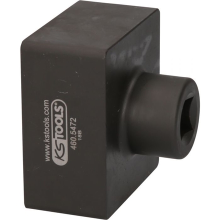 Douille 4 pans pour écrous de serrage, 46x52 mm KSTOOLS - 4605472
