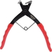 Pince à circlips pointes longues, coudée à 90°, L. 185 mm KSTOOLS - 5001037