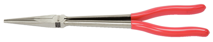 Pince électronique standard à bec demi-rond droit extra-longue 270mm KS TOOLS - 500.7051