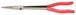 Pince électronique standard à bec demi-rond droit extra-longue 270mm KS TOOLS - 500.7051