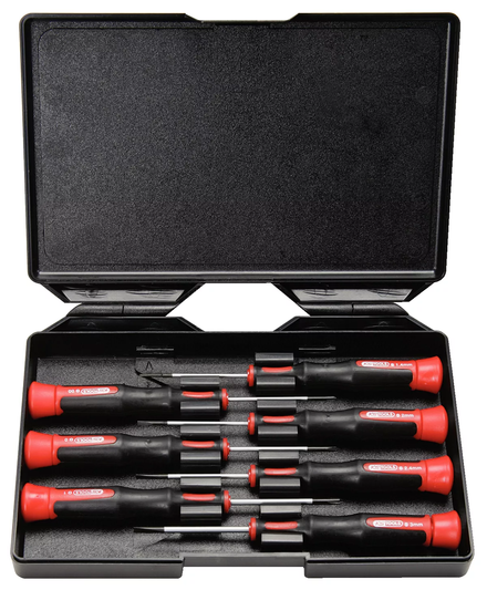 Coffret de tournevis électroniques Fente et PHILLIPS® KS TOOLS - 500.7165