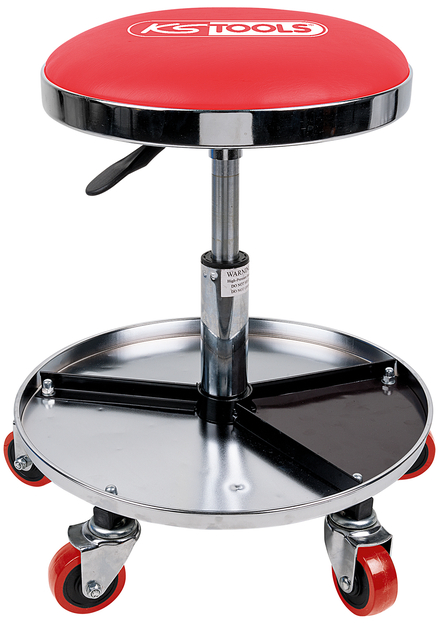 Tabouret à roulettes, charge max 135Kg KS TOOLS - 500.8004