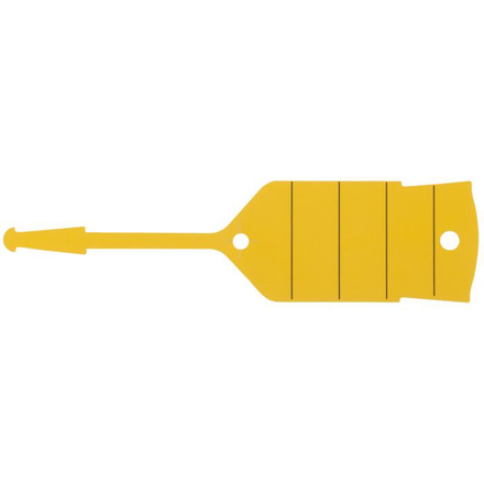 Porte-clés jaune, 500 pcs KSTOOLS - 500.8093