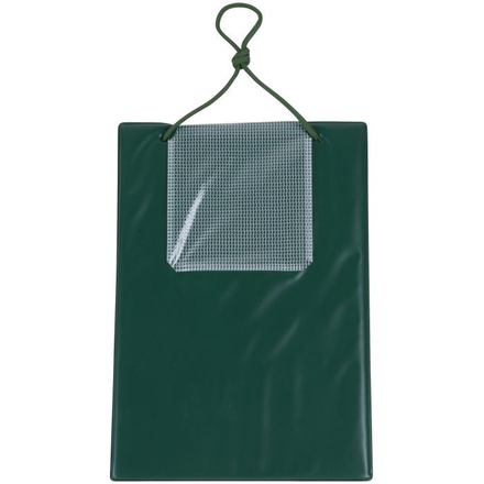 Tablette de fiche de travaux A4 avec sacoche pour clés - Verte KSTOOLS - 5008098