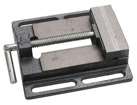 Etau à mors parallèle 100mm, ouverture 80mm pour perceuse sur colonne 500.8452 et 500.8453 KS TOOLS - 500.8456