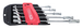 Jeu de 5 clés mixtes cliquet GEARplus® KS TOOLS - 503.4255