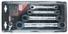 Jeu de 4 clés polygonales à cliquet TORX® GEARplus® KS TOOLS - 503.4364