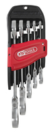 Jeu de 5 clés mixtes à cliquet à tête inclinable à verrouillage GEARplus® KS TOOLS - 503.4805