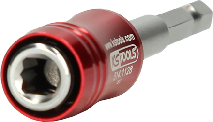 Porte-embouts magnétique 2 en 1 à verrouillage, 1/4' KS TOOLS - 514.1126