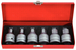 Jeu d'embouts à chocs 6 pans 3/4'', clé 14 à 24 mm KS TOOLS - 515.0000
