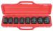 Coffret de douilles à chocs 3/4'', 8 pcs KS TOOLS - 515.0208