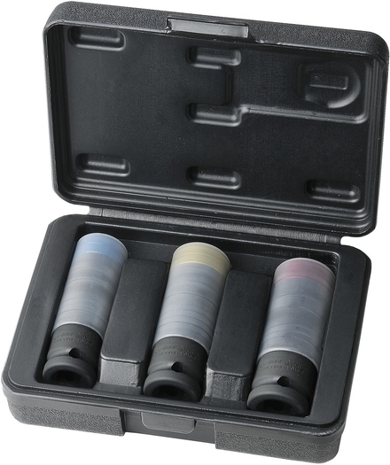Jeu de douilles à chocs pour jantes aluminium SLIM POWER 1/2'' KS TOOLS - 515.0990