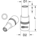 Douille tournevis pour jantes aluminium OZ, 8 mm KSTOOLS - 5151033