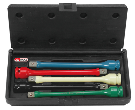 Assortiment de rallonges à torsion 1/2'', 90 à 135 Nm KS TOOLS - 515.1060