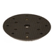 Plateau Velcro D150mm, 15 trous pour ponceuse 515.1254 et 515.1257 KSTOOLS - 5151252