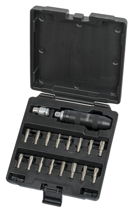 Coffret de tournevis à frapper avec embouts, 18 pièces KS TOOLS - 515.2000