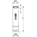 Douille à chocs longue 1/2'' pour jantes aluminium, Hyundai / Kia KSTOOLS - 5152060