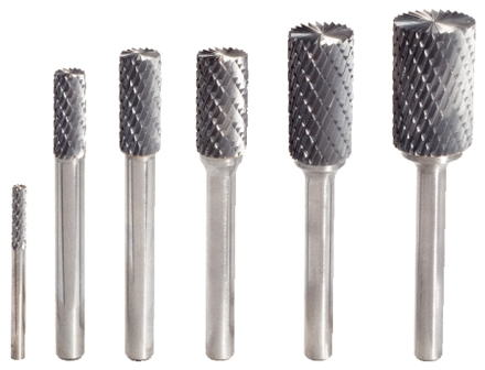 Fraise HM forme A denture en étoile, Diam. 8mm, 65mm KS TOOLS - 515.3233