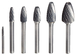 Fraise HM forme F, Diam. 16mm, 70mm KS TOOLS - 515.3266