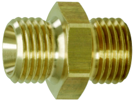 Raccords d'air comprimé 3/8''Gx3/8''G clé 19mm - L.23mm KS TOOLS - 515.3381