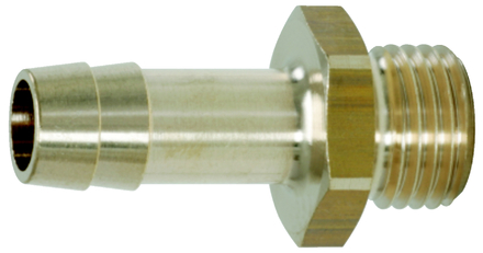 Raccords de filetage mâle pr tuyaux 1/4''Gx6mm clé 17mm - L.35mm KS TOOLS - 515.3387