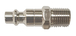 Embout pour coupleur fileté mâle 1/4'' - L.40mm KS TOOLS - 515.4459