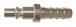 Embout pour coupleur cannelé Diam.13mm - L.48mm KS TOOLS - 515.4467