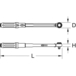 Clé dynamométrique ERGOTORQUEprécision® 3/8'', 10-50 Nm KS TOOLS - 516.1422