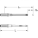 Clé dynamométrique ERGOTORQUEprécision®, 9x12 - 10-50 Nm KS TOOLS - 516.1622