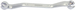 Clé contre-coudée 10x11 mm pour conduits de frein KS TOOLS - 517.0270