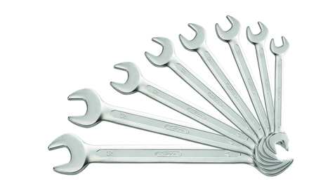 Jeu de 12 clés à fourches métriques - en boîte KS TOOLS - 517.1122