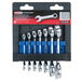 Jeu de 7 clés mixtes courtes métriques - sur support KS TOOLS - 518.0040