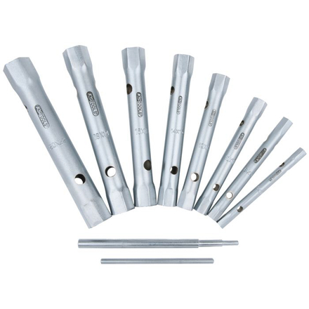 Jeu de 10 clés à tube, 6x7 - 20x22 mm KSTOOLS - 518.0900