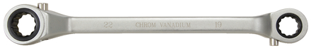 Clé polygonale contre-coudée à cliquet, 12x14 mm KS TOOLS - 520.1214