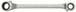 Clé polygonale contre-coudée à cliquet, 12x14 mm KS TOOLS - 520.1214