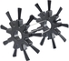 Brosse du 550.7221 pour tuyau de canalisation de diamètre 150 mm KS TOOLS - 550.7227