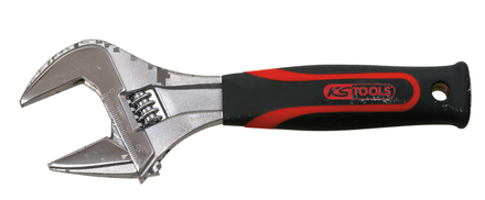 Clés à molette à ouverture large manche bi-matière, 8'' - L.36 mm KS TOOLS - 577.0202